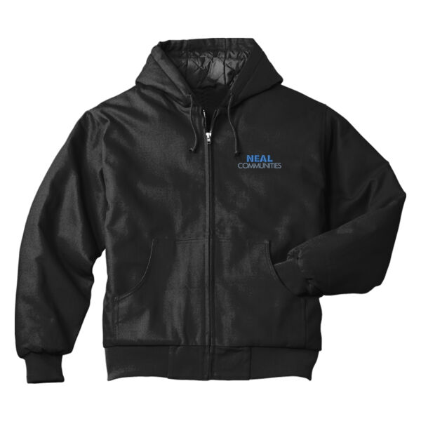   - Duck Cloth Hooded Work Jacket Thumbnail