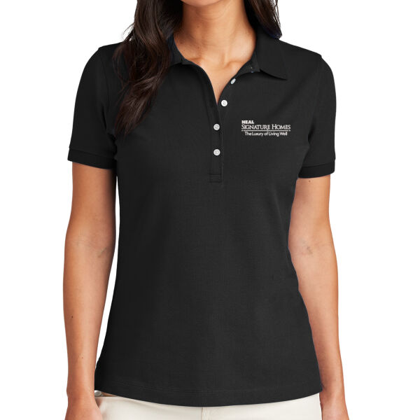   - Women's Pima Cotton Pique Polo Thumbnail