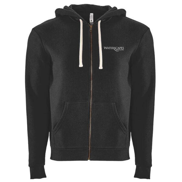   - Unisex Santa Barbara Full-Zip Hoodie Sweatshirt Thumbnail