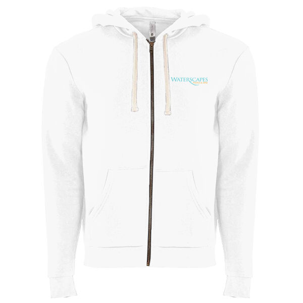   - Unisex Santa Barbara Full-Zip Hoodie Sweatshirt Thumbnail