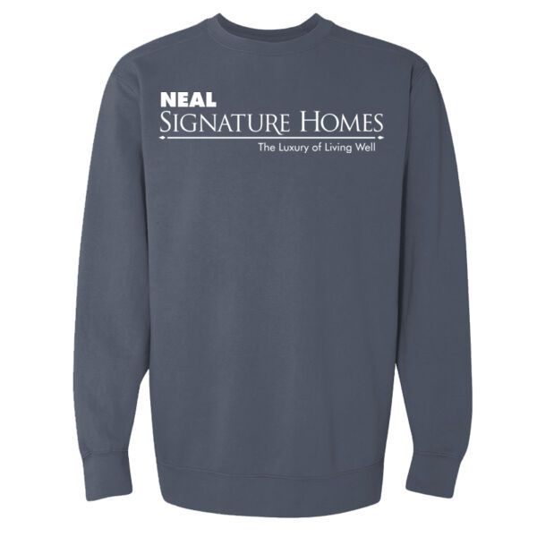   - Unisex Garment-Dyed Crewneck Sweatshirt Thumbnail