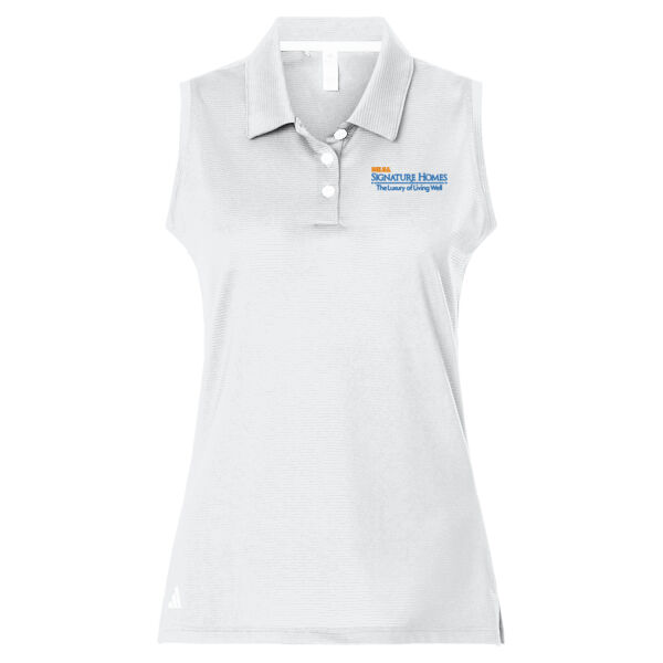   - Women's Ottoman Sleeveless Polo Thumbnail