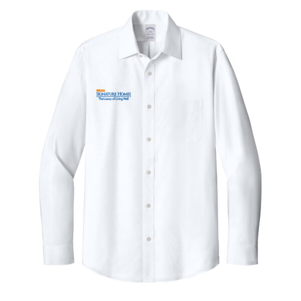   - Wrinkle Free Stretch Pinpoint Spread Collar Shirt Thumbnail