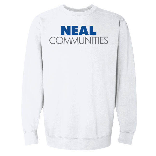   - Unisex Garment-Dyed Crewneck Sweatshirt Thumbnail