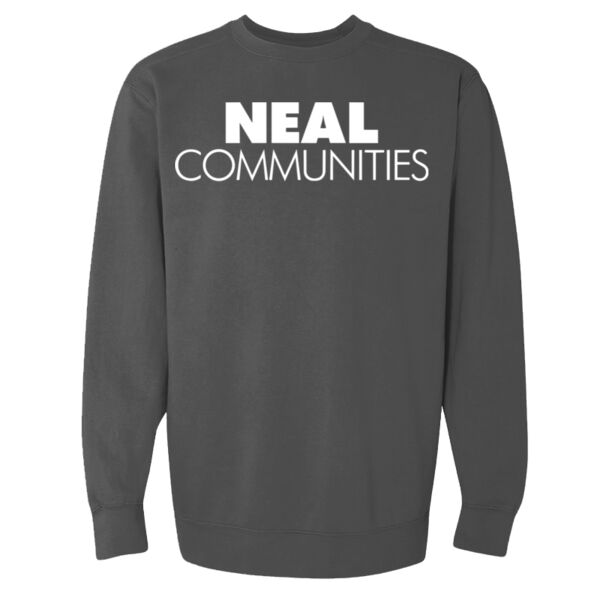   - Unisex Garment-Dyed Crewneck Sweatshirt Thumbnail